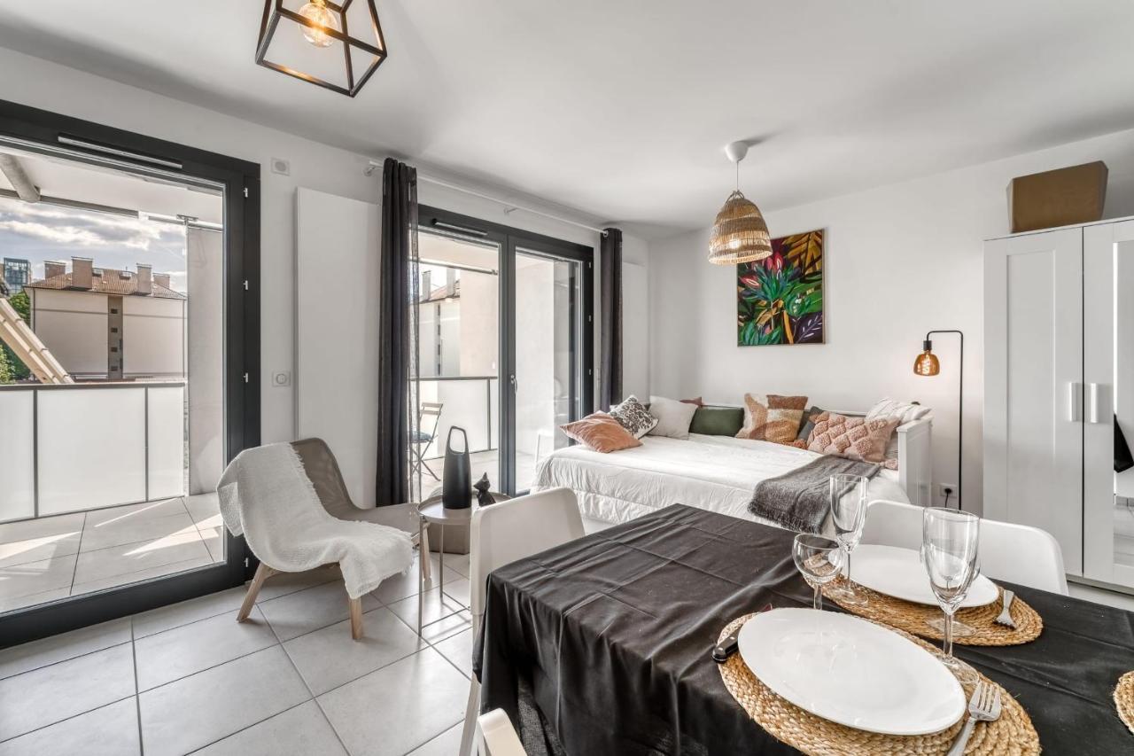 Emergence - Beautiful Studio For 2 People Balcony And Garage Annecy Exterior foto